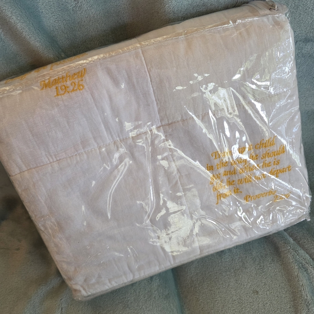 White Baby Blanket - Picture 9 of 12
